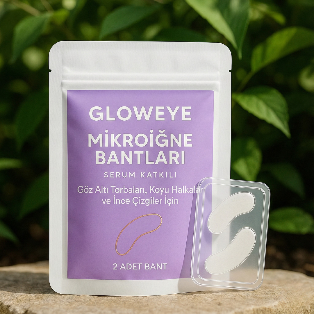 GlowEye Microneedle Göz Altı Bandı
