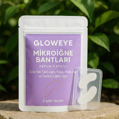 GlowEye Microneedle Göz Altı Bandı