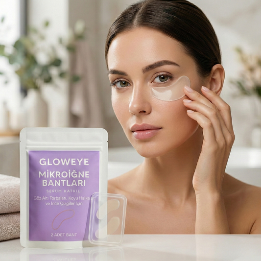 GlowEye Microneedle Göz Altı Bandı